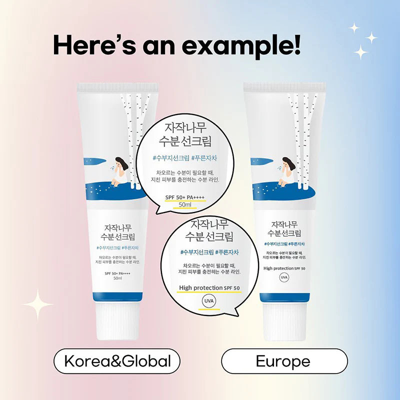 Round Lab - Birch Juice Moisturizing Sun Cream SPF50+ PA++++ - Moisturizing SPF Cream - 50 ml