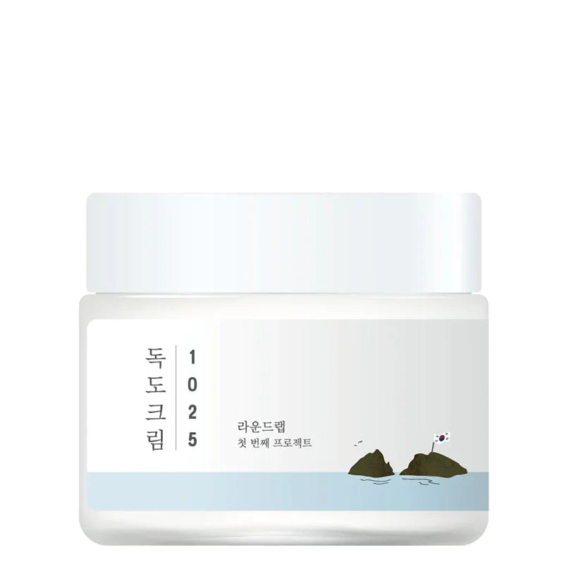 Round Lab - 1025 Dokdo Cream - Face Cream with Ceramides - 80ml