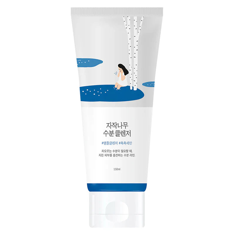 Round Lab - Birch Juice Moisturizing Cleanser - Moisturizing Face Wash Gel with Birch Juice - 150ml