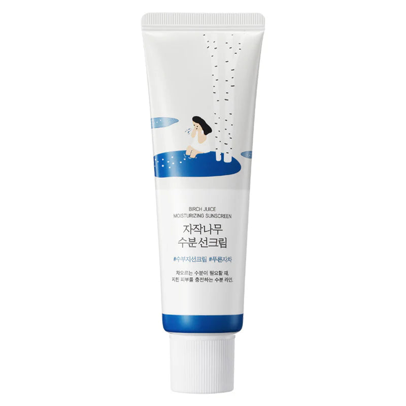 Round Lab - Birch Juice Moisturizing Sun Cream SPF50+ PA++++ - Moisturizing SPF Cream - 50 ml