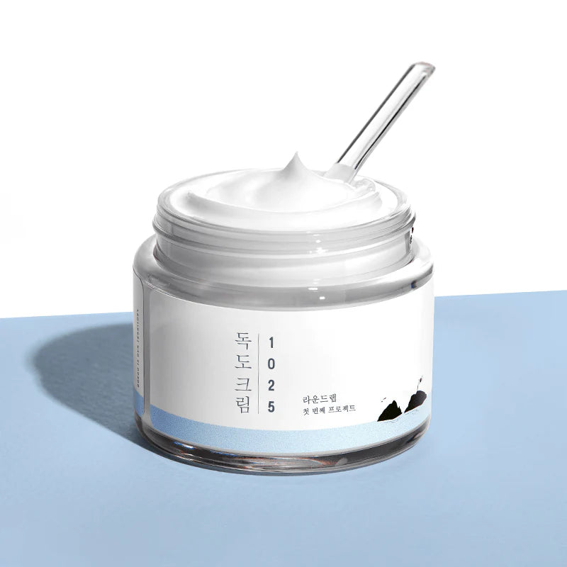 Round Lab - 1025 Dokdo Cream - Face Cream with Ceramides - 80ml